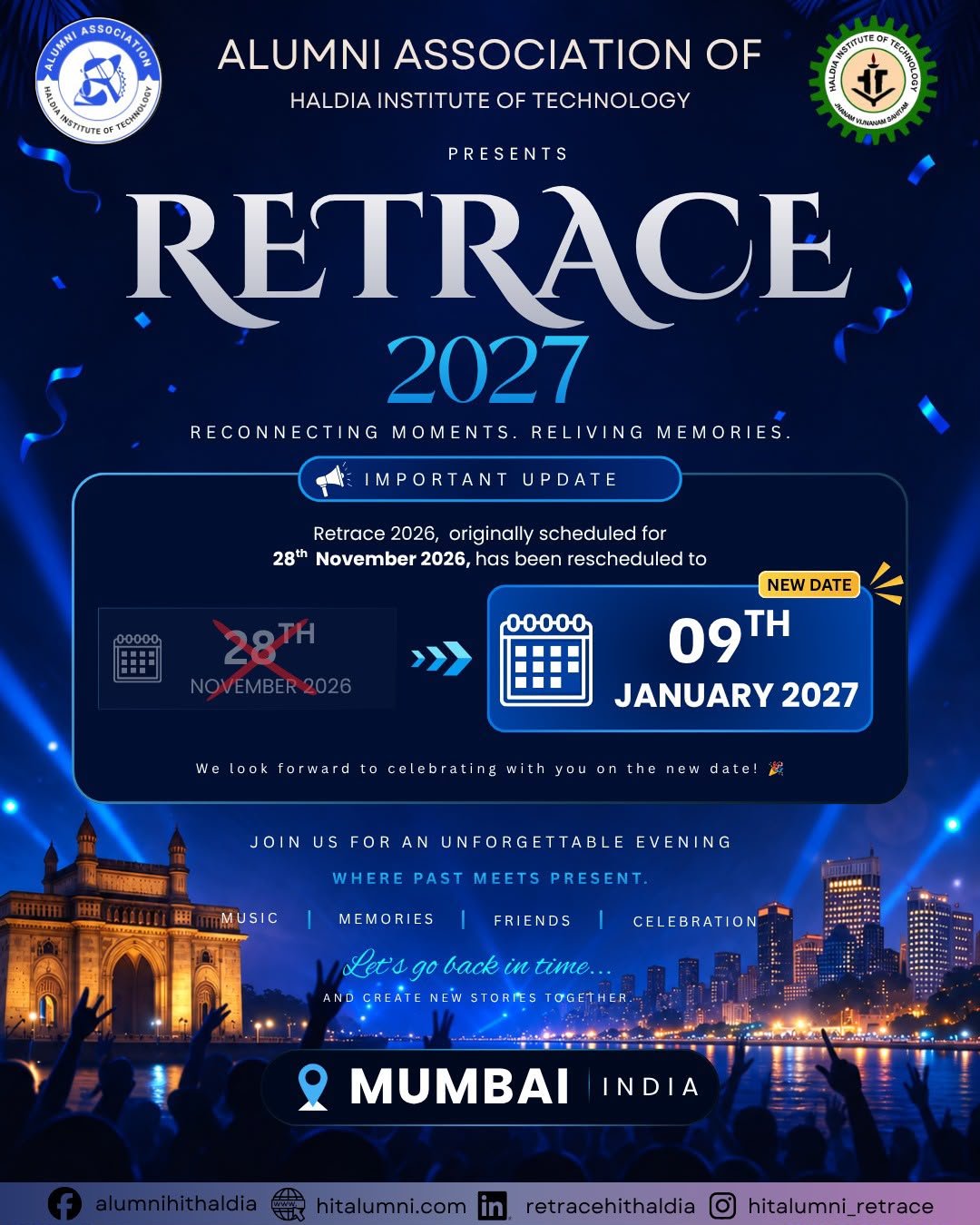 Retrace 2026 | 9th January 2027 | Mumbai, India